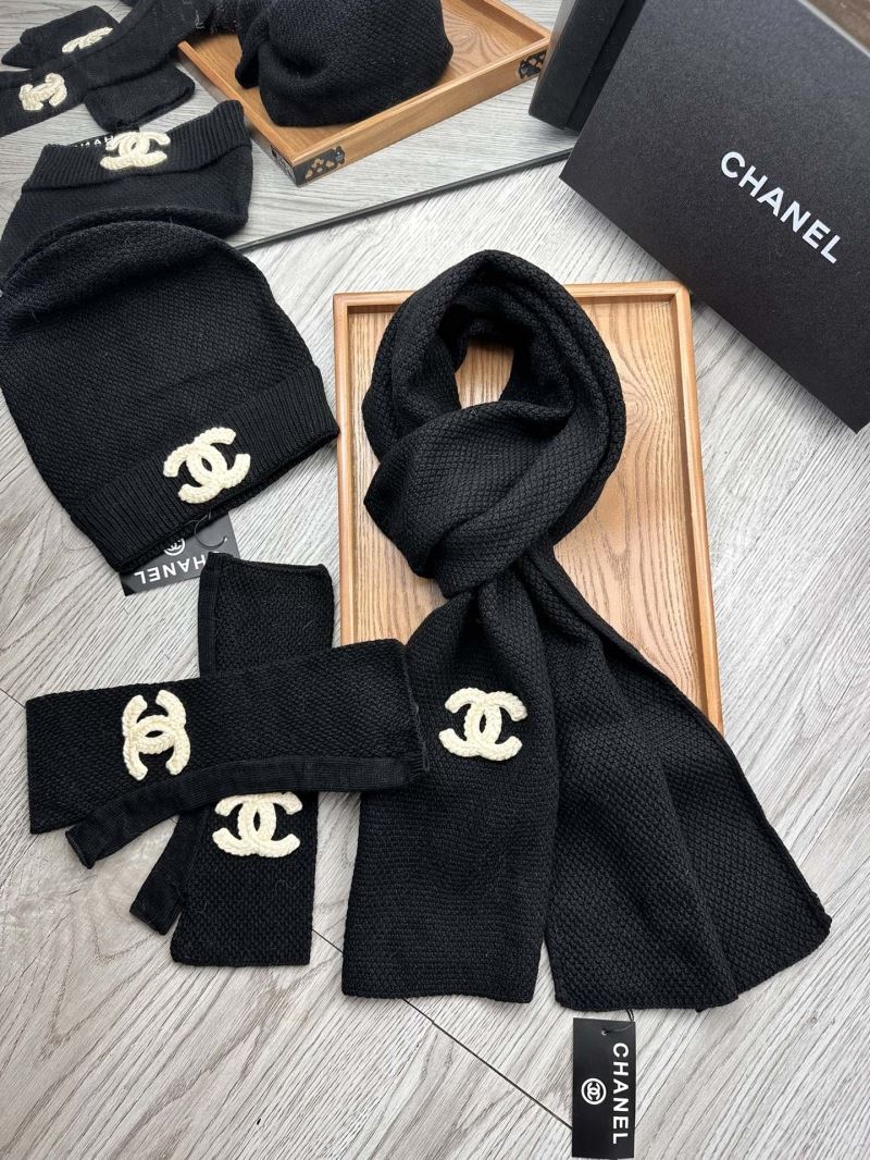 Chanel Caps Scarfs